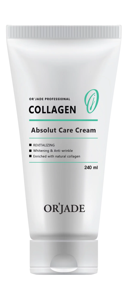 Absolute Care Cream/ Увлажняющий крем для лица с коллагеном, 240 мл