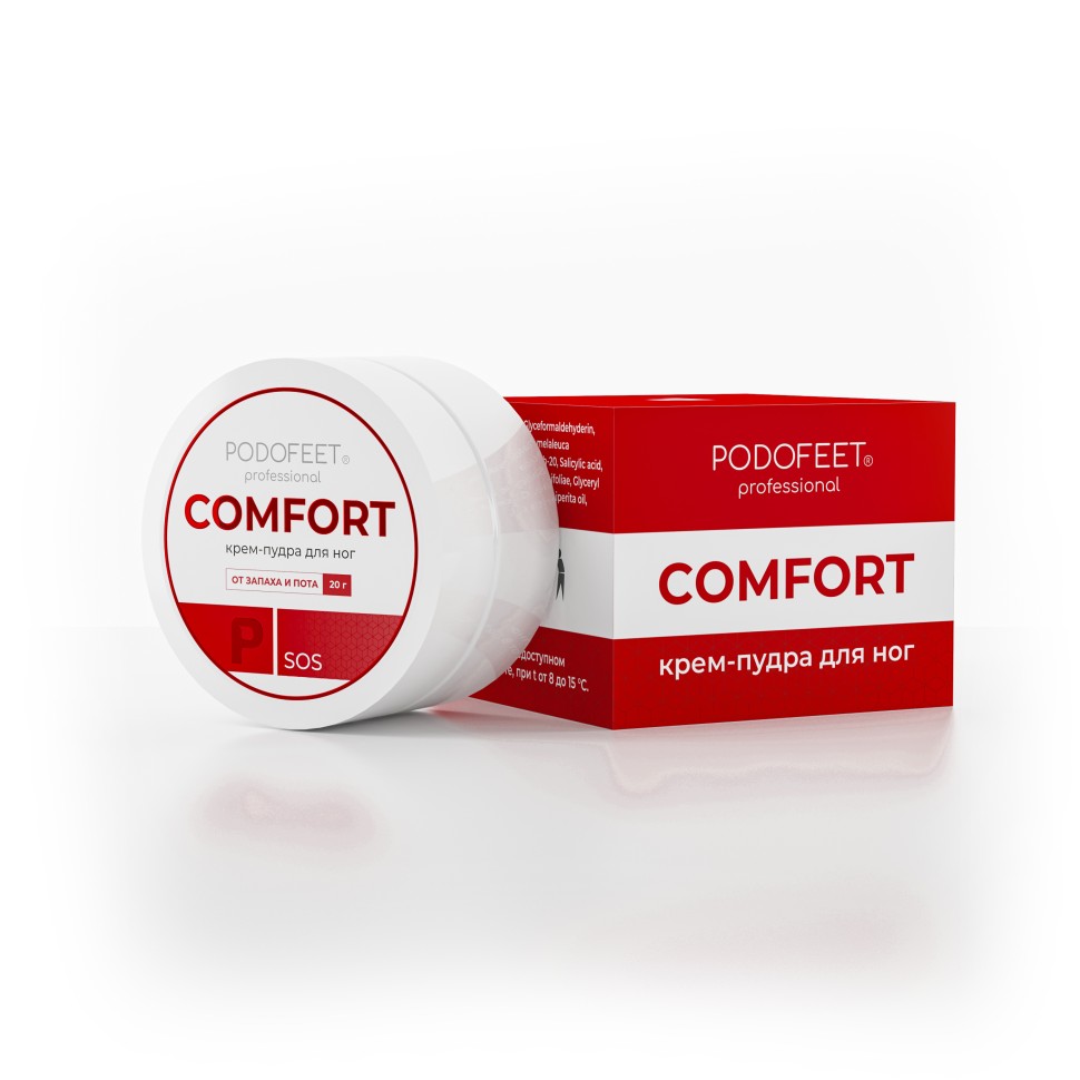 Крем-пудра для ног COMFORT, 20гр